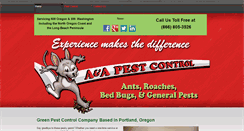 Desktop Screenshot of aapestcontrol.com